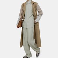 Jessica High-waist Cupro Linen Blend Trousers