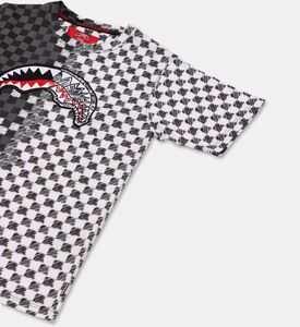 Sprayground Checkered Sketch Regular T-shirt, Packshot View