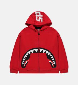 Daily Full-zip Printed Hoodie