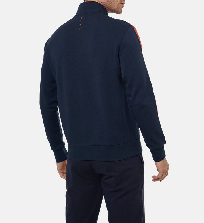 Hackett London Stripe-print Long-sleeve Sweater, Model View