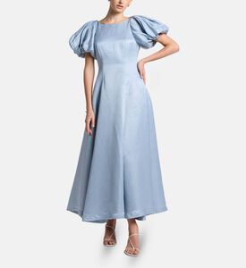 Carter and White Rosalind Pearl Neckline Maxi Dress, Model View