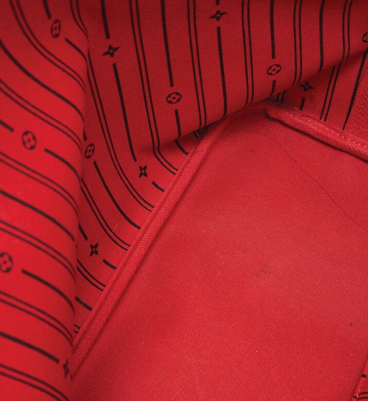 Louis Vuitton Preowned Louis Vuitton Damier Ebene Canvas Neverfull Bag, Packshot View