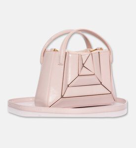Mlouye Mini Sera Leather Top-handle Bag, Pink, Packshot View