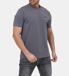 تيشيرت تمرين من مزيج قطن