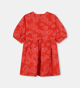 Puffed-sleeves Dress