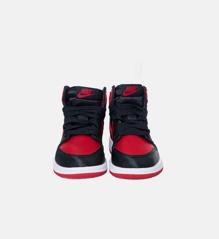Retro High Satin Bred Shoes