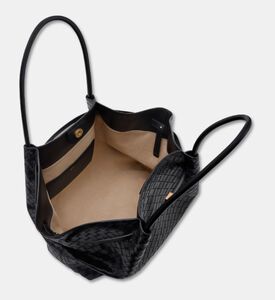 JW PEI Bag Hana L Weave, Black, Packshot View