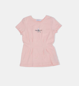 تيشيرت قطن بلوغو احرف الماركة