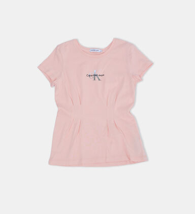 Cotton Logo Monogram T-shirt