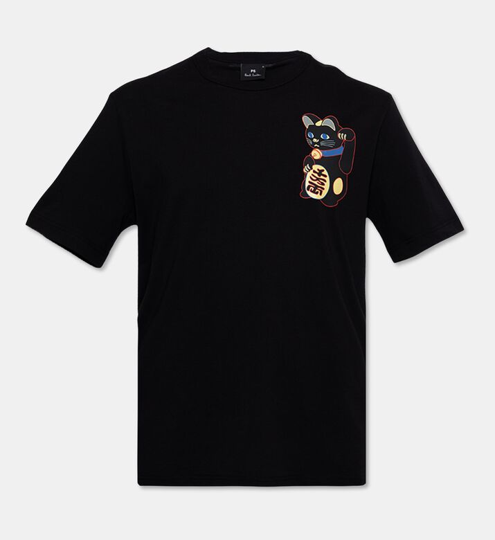 Paul Smith Ts Cat, Black, L, Packshot View