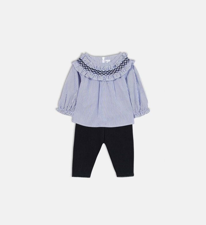Stripe Pattern Regular-fit Set Stripe Pattern Regular-fit Set