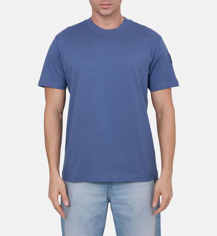 Silicone Logo-patch Short-sleeve T-shirt