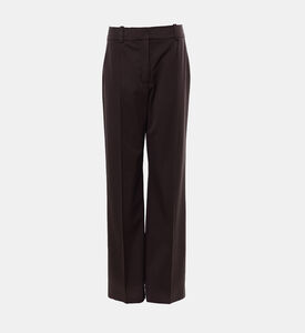 Pleated Wide-leg Pants