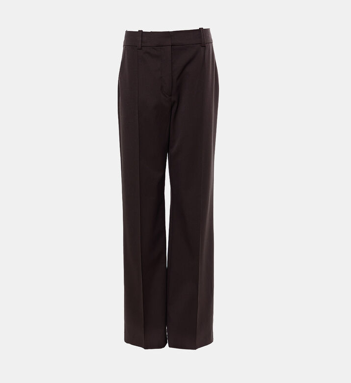 Pleated Wide-leg Pants
