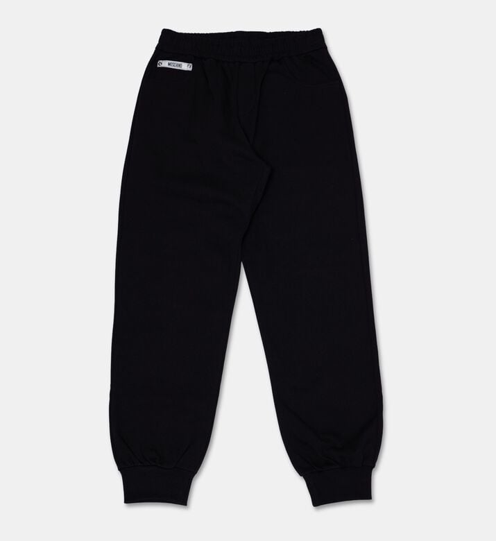 Moschino Kids Logo Trim Jogger Pants, Packshot View