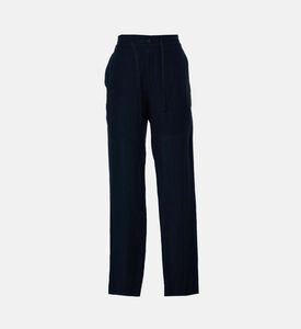 Vince Casual Drawstring Closure Pants, Blue, S, Packshot View