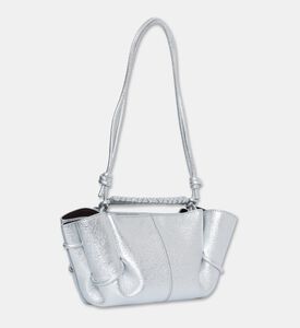 Hereu Pleated Metallic Handbag, Packshot View