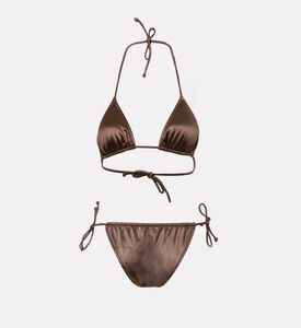 Reborn Shiny Bikini Side Tie Bottom Set, Packshot View