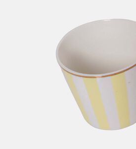 كوب سيراميك مقلم 350 مل