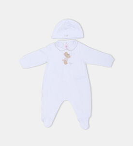 طقم هدية رومبر وقبعة للأطفال الرضع