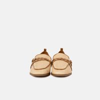 Buckle-detail Slip-on Loafers