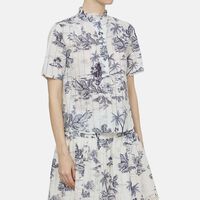 Topher Tropical Island Printed Top
