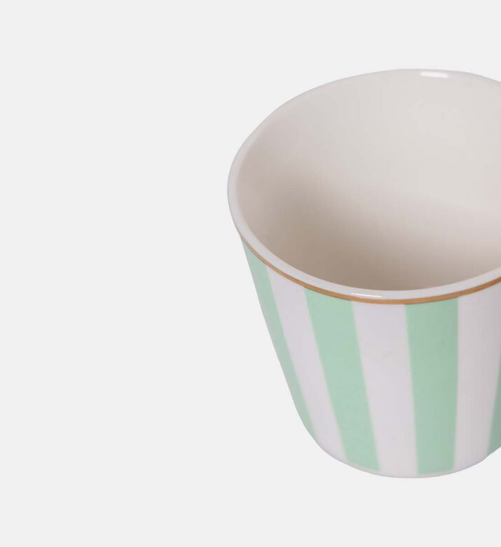 Ceramic Stripped Mug 350 Ml