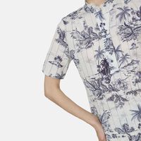Topher Tropical Island Printed Top