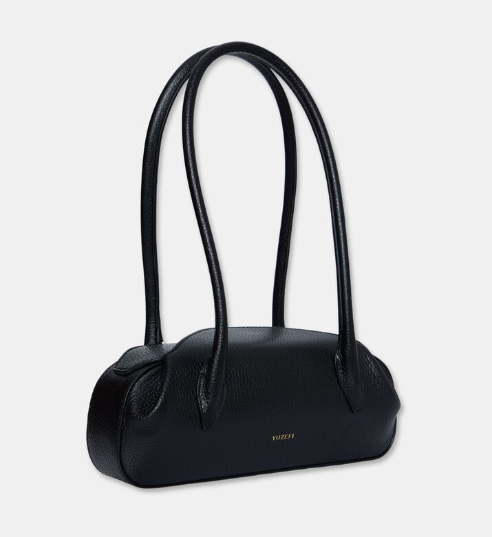 Yuzefi Bag Oyster Should Mini, Black, Packshot View