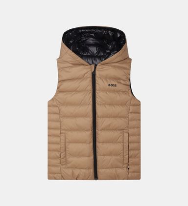 Reversible Hooded Down Jacket