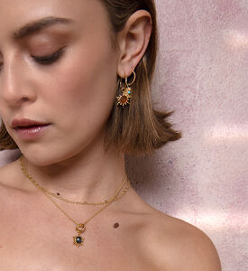 Ottoman Hands Carnelian Sun Design Charm, Packshot View