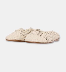 Forte-Forte Hand-braided Ballerina Flats, Packshot View