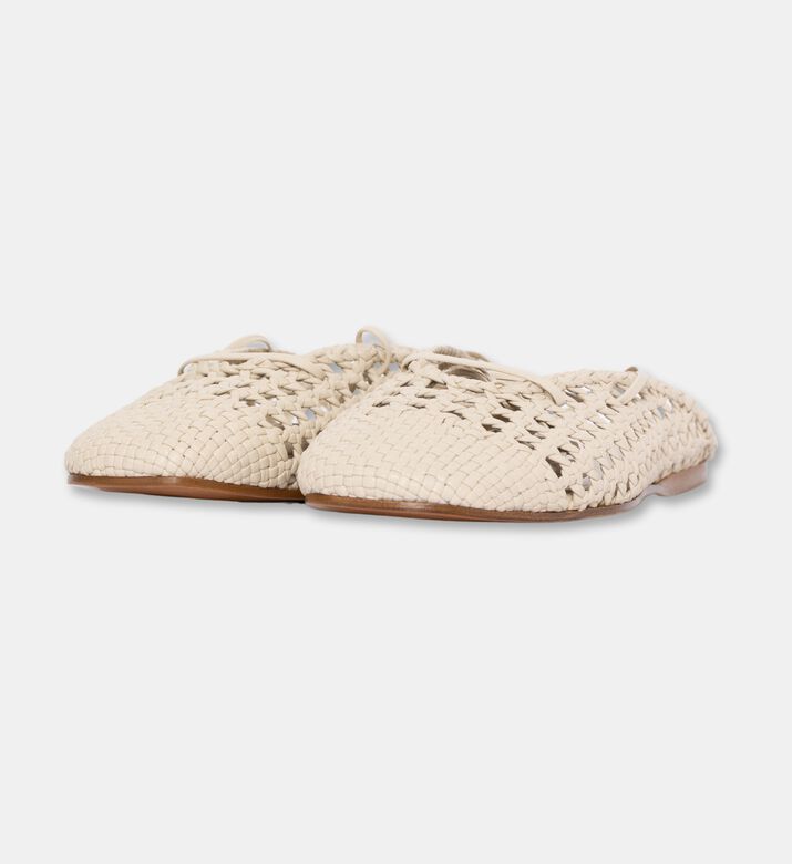 Forte-Forte Hand-braided Ballerina Flats, Packshot View