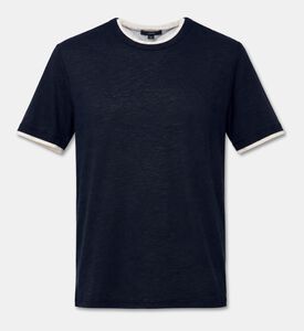 Vince Slub Cotton Regular-fit T-shirt, Grey, M, Packshot View