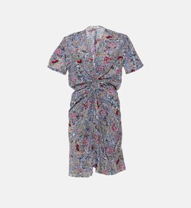 Rozom Soft British Floral-print Dress