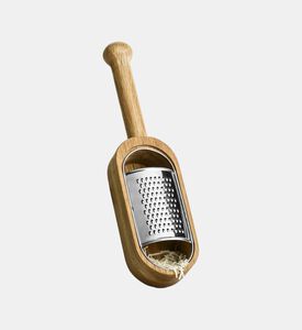 Nature Stainless Steel Oak Grater Nature Stainless Steel Oak Grater