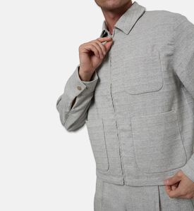 Lacoste Zip-front Regular-fit Parka Jacket, Model View