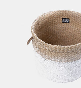 Home Deco and More Seagrass Multi-color Basket, Packshot View