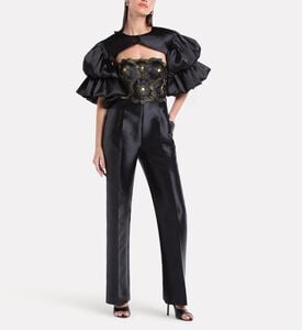 Savanna Silk Bouffante Bolero, Model View
