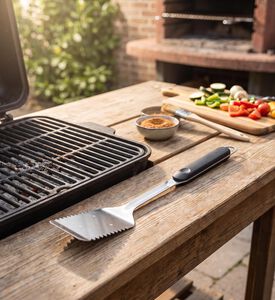 Barbecook Olivia Stainless Steel Straight Brush, Packshot View
