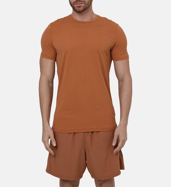 Uv Protection Crewneck Short-sleeve T-shirt