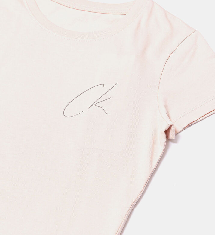 Ck Signage Slim Short Sleeve T-shirt