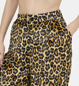 Leopard-print Pants
