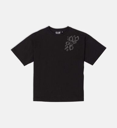 Cotton Graphic Logo-print T-shirt