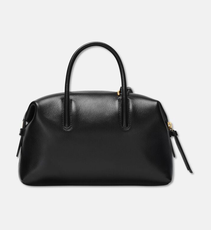 Demellier Mini Stockholm Handbag, Black, Packshot View