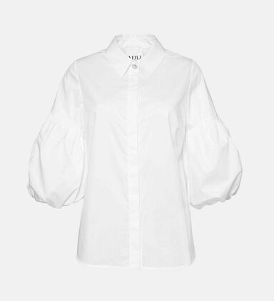 Puff-sleeves Shirt