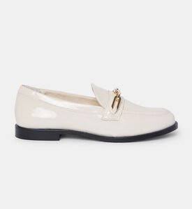 حذاء لوفر من الجلد بإبزيم صديق للبيئة حاصل على برا