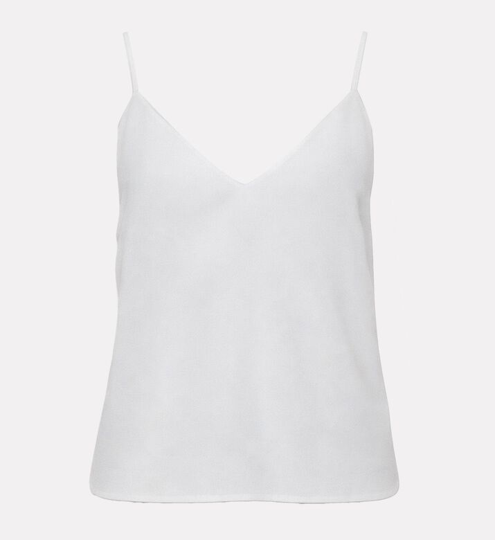 Blue For Burgundy Minimalist Straight-cut Camisole, Packshot View