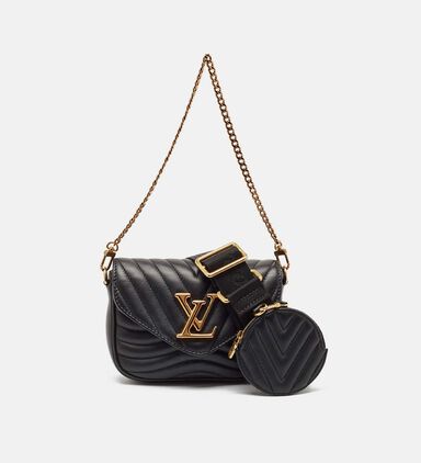 Quilted Leather New Wave Multi Pochette Bag
