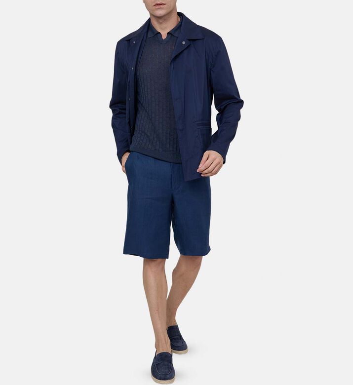 Linen Knitted Polo Shirt Linen Knitted Polo Shirt